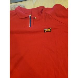 Sonic Drive In Employee Polo XL Red Work Uniform Boss Manager Performance
